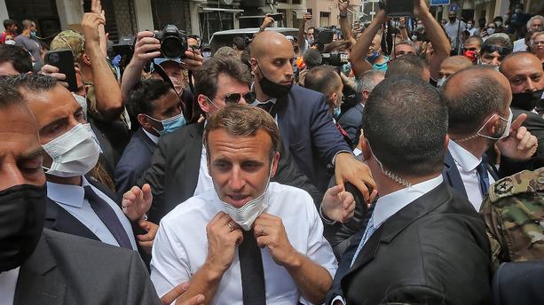 Macron au Liban … comme partisan du changement et gardien des intérêts français